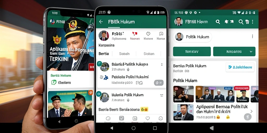 Antarmuka aplikasi FB168 yang informatif dan mudah digunakan.